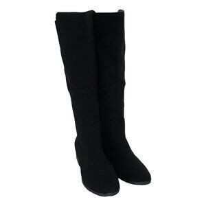 Style Co. Charmanee Tall Riding Boots Women's Black Size 8.5